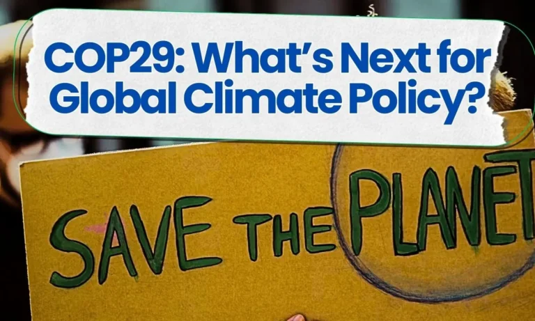 COP29: What’s Next for Global Climate Policy?